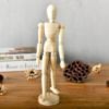 Movana Drottmovable Wooden Figure Decor Naked Body
