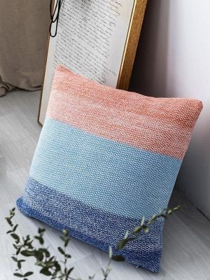 Big Blue Sea Pillowcase | Rose And Blue | Embroidery Pillow