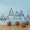 Mountains By Hexa Wall Sticker