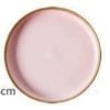 Fabienne Powder Collection Plate/Tray Unique And Elegant Plates Gold Plate L / L