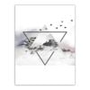 The Momument Canvas Print - Wall Art Birds On The Mountain / 60X80Cm