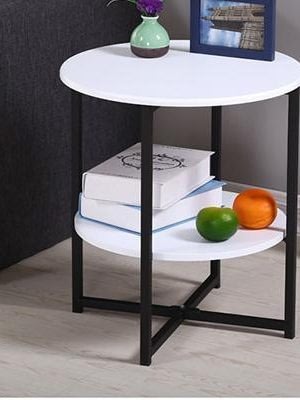 Haruno Wood Table Side table White